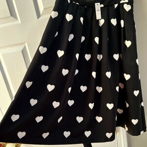 NWT Talbots Heart Skirt. Valentine Day Special
